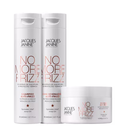 Imagem do produto Kit Jacques Janine Professionnel No More Frizz Trio (3 Produtos)