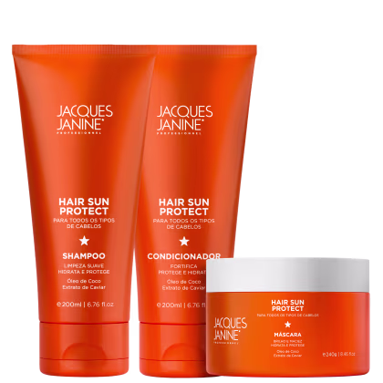Imagem do produto Kit Jacques Janine Professionnel Hair Sun Protect Trio (3 Produtos)