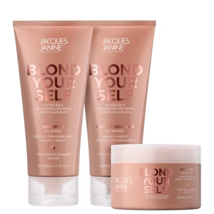 Imagem do produto Kit Jacques Janine Professionnel Blond Yourself Trio (3 Produtos)