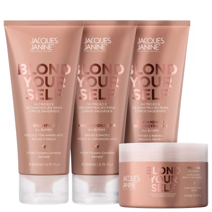 Imagem do produto Kit Jacques Janine Professionnel Blond Yourself Completo (4 Produtos)