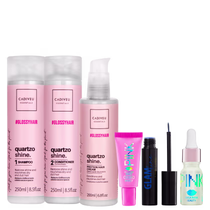Imagem do produto Kit Beleza na Web Shine Pink Super (6 Produtos)