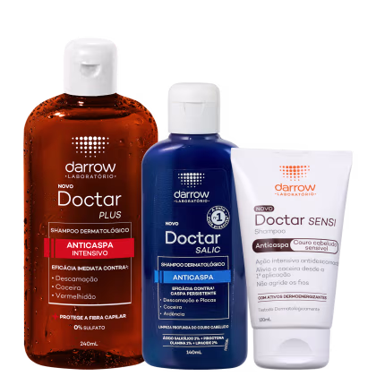 Imagem do produto Kit Darrow Doctar Anticaspa Trio (3 Produtos)