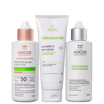 Imagem do produto Kit Adcos Protocolo Secativo Antiacne 1 (3 Produtos)
