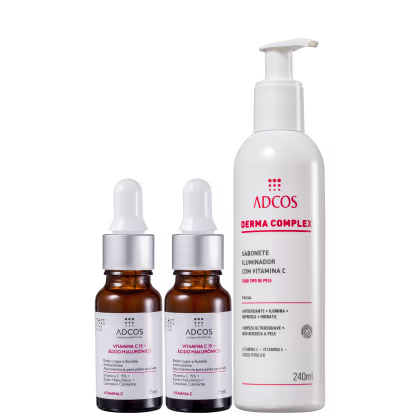 Imagem do produto Kit Adcos Tratamento Boost Facial (3 Produtos)