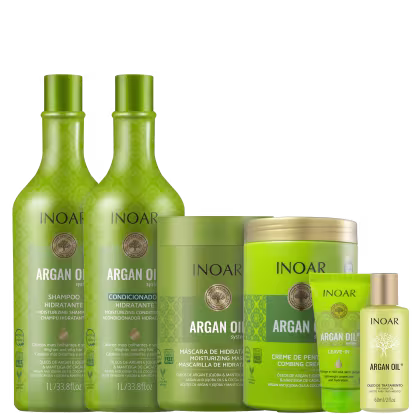 Imagem do produto Kit Inoar Argan Oil System Full (6 Produtos)