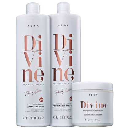 Imagem do produto Kit Braé Divine Super Trio Treatment (3 Produtos)
