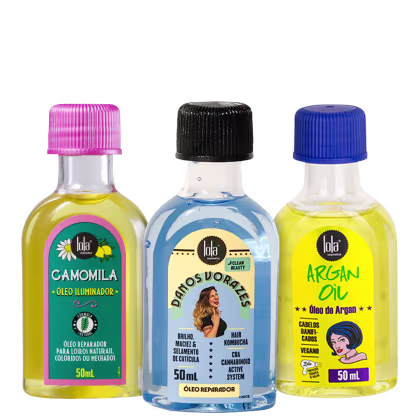 Imagem do produto Kit Lola Cosmetics Nutrição Tripla (3 Produtos)