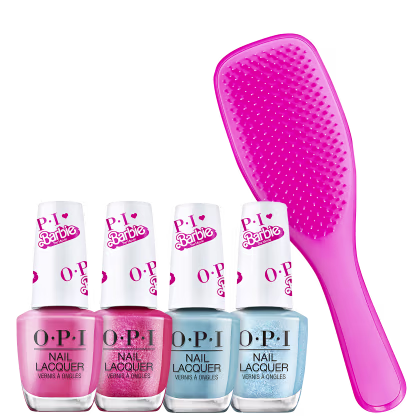 Imagem do produto Kit OPI Barbie + Tangle Teezer Wet Detangler Barbie Pink 3 (5 Produtos)