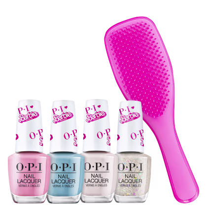 Imagem do produto Kit OPI Barbie + Tangle Teezer Wet Detangler Barbie Pink 6 (5 Produtos)