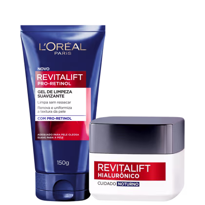 Imagem do produto Kit L'Oréal Paris Revitalift Pro-Retinol Hialurônico (2 Produtos)
