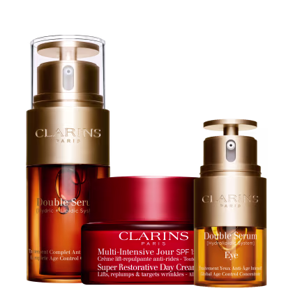 Imagem do produto Kit Clarins Cuidados aos 50 anos Luminosidade e Densidade (3 Produtos)