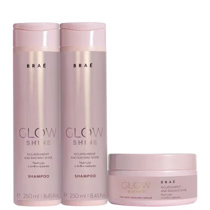 Imagem do produto Kit Braé Glow Shine Trio (3 Produtos)