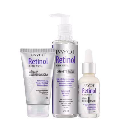 Imagem do produto Kit Payot Retinol Cuidado Multirenovador (3 Produtos)