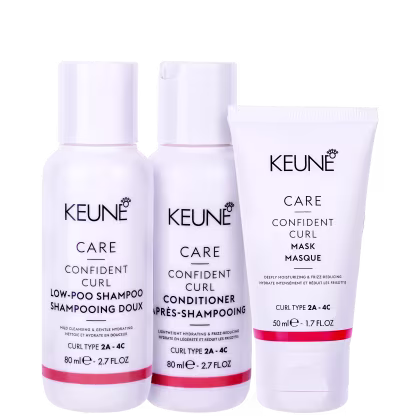 Imagem do produto Kit Keune Care Confident Curl Trio Mini (3 Produtos)
