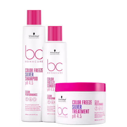 Imagem do produto Kit Schwarzkopf Professional BC Bonacure Clean Performance Color Freeze Trio (3 Produtos)