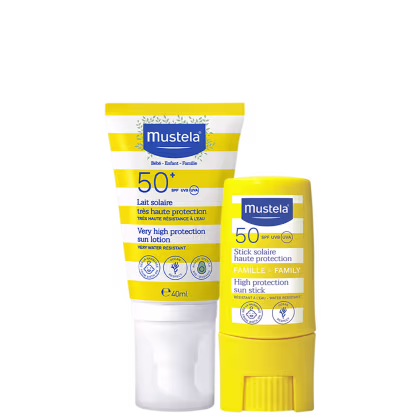 Imagem do produto Kit Mustela Proteção Solar Adultos e Crianças (2 Produtos)