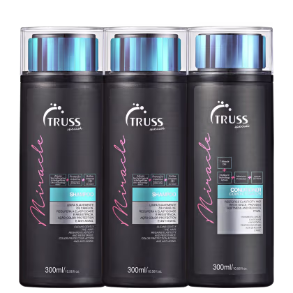 Imagem do produto Kit TRUSS Miracle Double Shampoo Trio (3 Produtos)