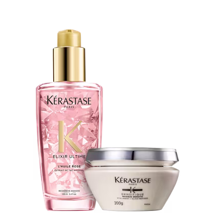 Imagem do produto Kit Kérastase Elixir Rose Mask Densifique (2 Produtos)