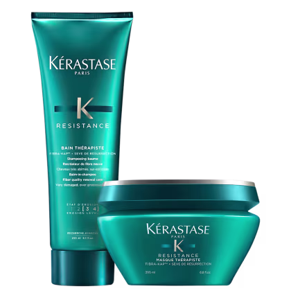 Imagem do produto Kit Kérastase Résistance Thérapiste Limpeza e Força (2 Produtos)