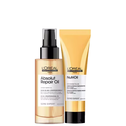 Imagem do produto Kit L'Oréal Professionnel Serie Expert Absolut Repair Oil NutriOil Duo Care (2 Produtos)