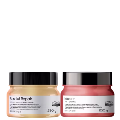Imagem do produto Kit L'Oréal Professionnel Serie Expert Absolut Repair Inforcer Duo I (2 Produtos)
