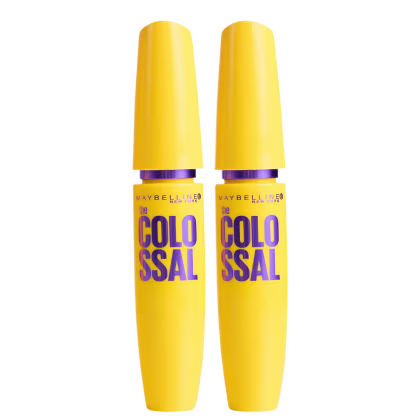 Imagem do produto Kit Maybelline The Colossal Volum'Express Lavável Preto - Máscara de Cílios 2x9,2ml