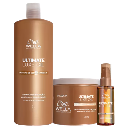 Imagem do produto Kit Wella Professionals Ultimate Luxe Oil Salon Trio (3 Produtos)