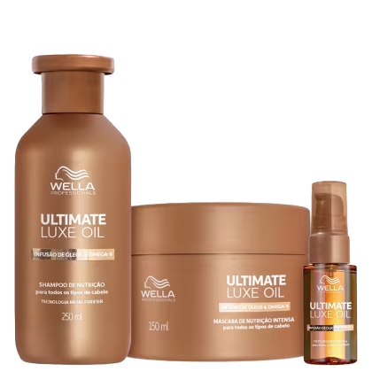 Imagem do produto Kit Wella Professionals Ultimate Luxe Oil Trio (3 Produtos)