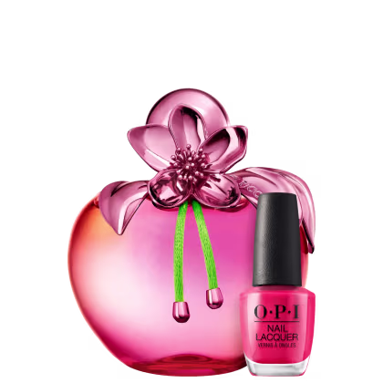 Imagem do produto Conjunto Nina Illusion Nina Ricci Feminino - Perfume Eau de Parfum 80ml + Esmalte Cremoso OPI Charged Up 15ml