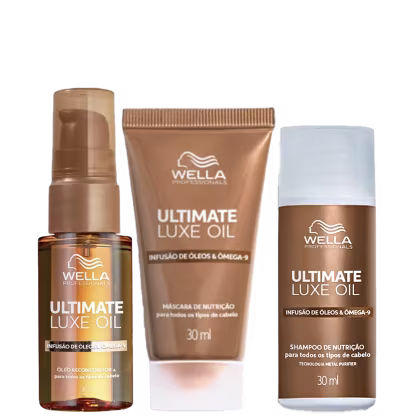 Imagem do produto Kit Wella Professionals Ultimate Luxe Oil Mini Trio (3 Produtos)