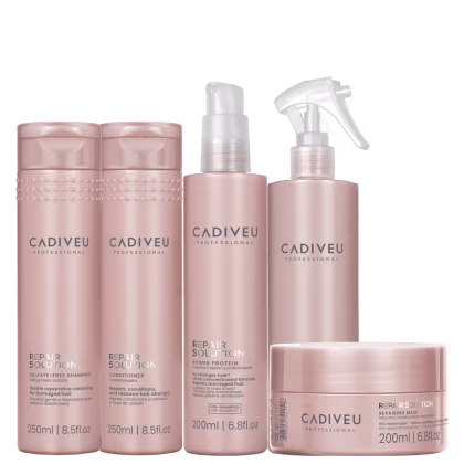 Imagem do produto Kit Cadiveu Professional Repair Solution Tratamento Home Care (5 Produtos)