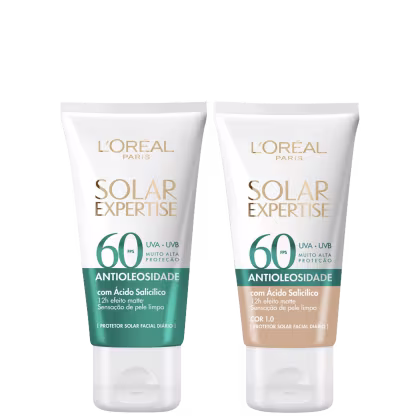Imagem do produto Kit L'Oréal Paris Solar Expertise Antioleosidade Dupla (2 Produtos)