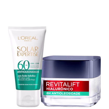 Imagem do produto Kit L'Oréal Paris Solar Expertise Revitalift Hialurônico (2 Produtos)