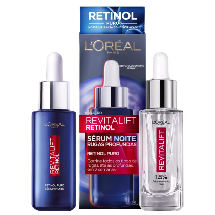 Imagem do produto Kit L'Oréal Paris Revitalift Retinol Puro (2 Produtos)