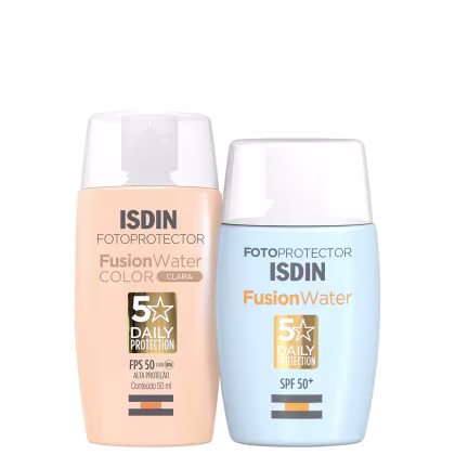 Imagem do produto Kit ISDIN Fusion Water 5 Stars Color Clara (2 Produtos)