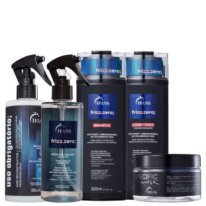 Imagem do produto Kit TRUSS Frizz Zero + Specific Mask + Uso Obrigatório (5 Produtos)