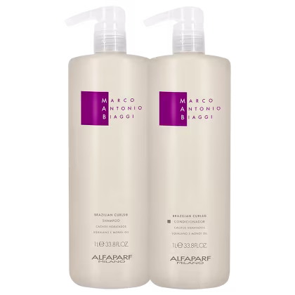 Imagem do produto Kit MAB by Alfaparf Milano Brazilian Curls Salão (2 Produtos)