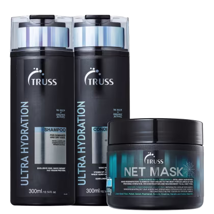 Imagem do produto Kit TRUSS Ultra Hydration + Net Mask Trio (3 Produtos)