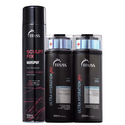 Imagem do produto Kit TRUSS Ultra Hydration Plus & Sculpt Fix (3 Produtos)