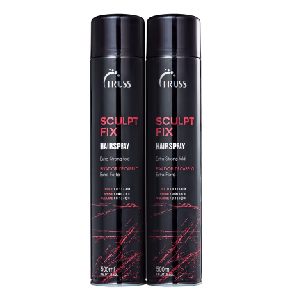 Imagem do produto Kit TRUSS Sculpt Fix Spray Fixador (2 Unidades)