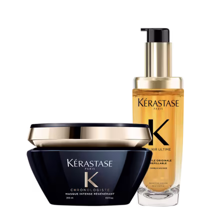 Imagem do produto Kit Kérastase Chronologiste Masque Elixir Ultime L'Huile Originale (2 Produtos)