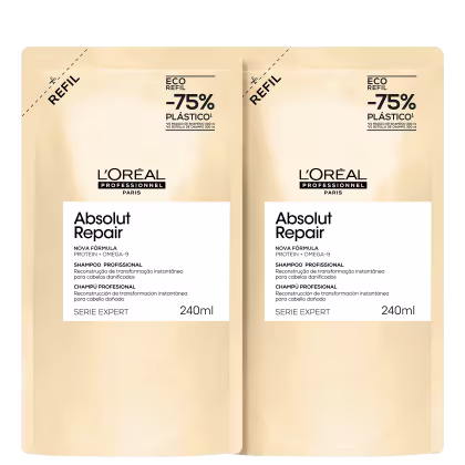Imagem do produto Kit L'Oréal Professionnel Absolut Repair Omega-9 + Protein Refil Shampoo (2 Unidades)