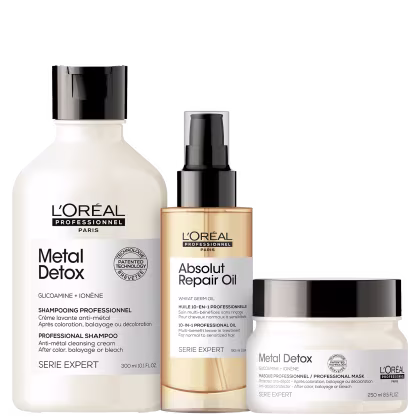Imagem do produto Kit L'Oréal Professionnel Metal Detox + Absolut Repair 10 in 1 (3 Produtos)
