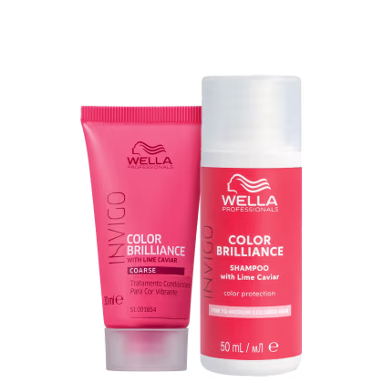 Imagem do produto Kit Wella Professionals Invigo Color Brilliance Travel (2 Produtos)