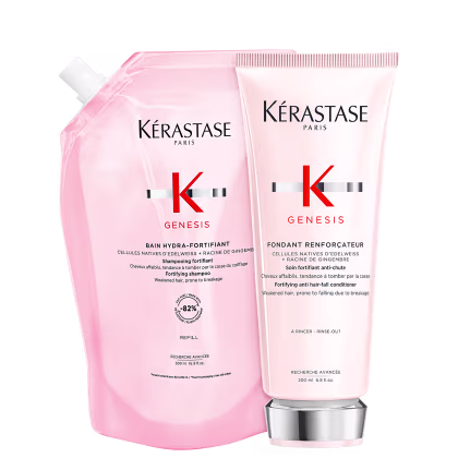 Kit Kérastase Genesis K Intense Deux Refil, com condicionador e shampoo refil