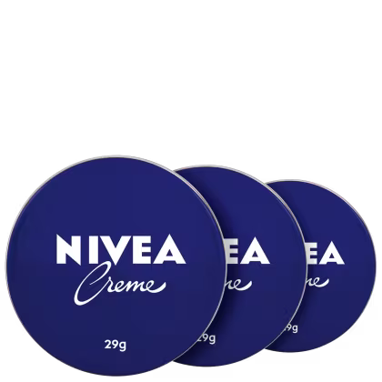 Kit NIVEA com 3 Unidades do Creme Lata de 29g