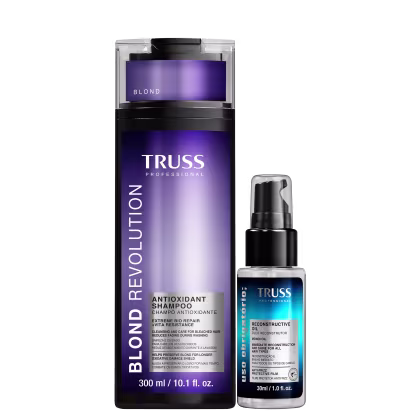 Kit TRUSS Blond Revolution + Uso Obrigatório Mini, 2 produtos.