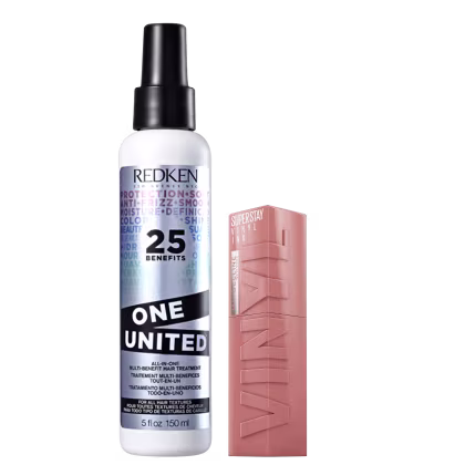 Imagem do produto Kit Beleza na Web Redken One United + Maybelline Superstay Vinyl Ink Captivated (2 Produtos)