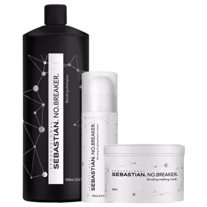 Imagem do produto Kit Sebastian Professional No Breaker Salon Care Trio (3 Produtos)