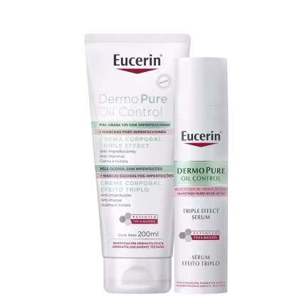 Imagem do produto Kit Eucerin DermoPure Oil Control Efeito Triplo (2 Produtos)